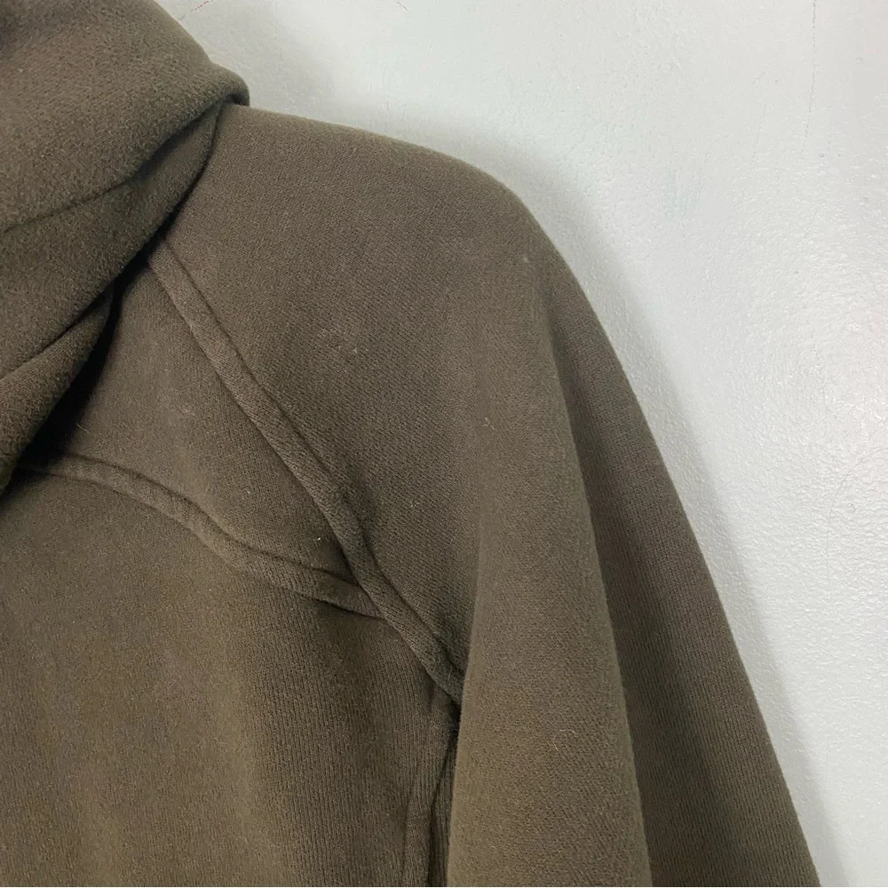 Lululemon Green‎ Scuba Zip Up Hoodie Sz 6
